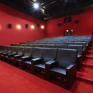 butaca de cine de tejido