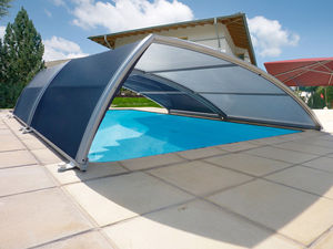 cubierta para piscina baja