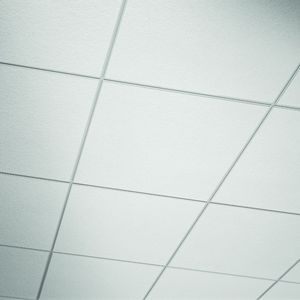 falso techo de fibra mineral / en losas / acústico / ignífugo