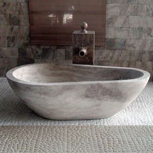bañera ovalada