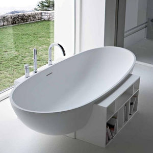 bañera ovalada