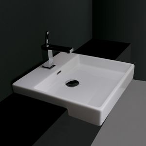 lavabo semiencastrado
