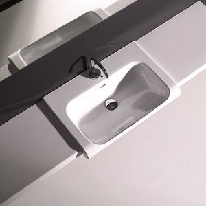 lavabo semiencastrado