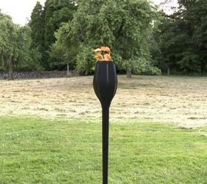 antorcha de jardín