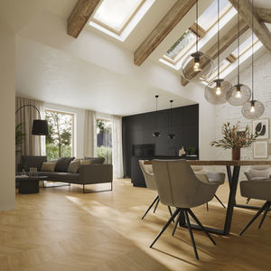 suelo laminado de madera