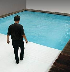 cubierta para piscina automática
