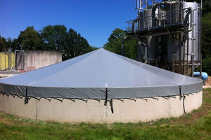 membrana textil de PVC