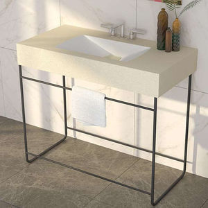 consola para lavabo de hierro