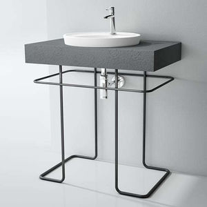 consola para lavabo de hierro