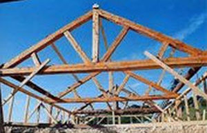 tijeral de madera macizo