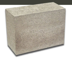 bloque de hormigón macizo