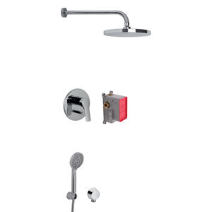 set de ducha empotrable de pared