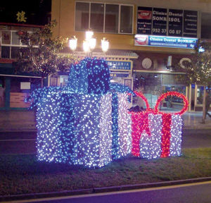 luces decorativas 3D