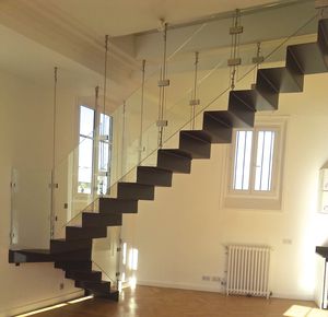 escalera recta