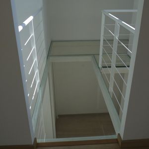pasarela de acero