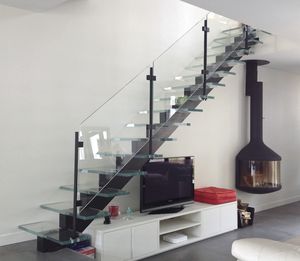escalera recta