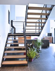escalera en U