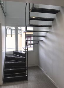 escalera en U