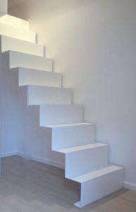 escalera recta