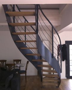 escalera recta