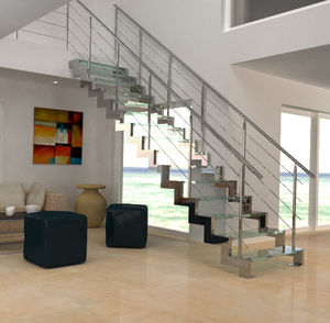escalera recta