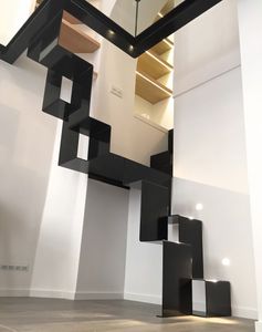 escalera recta