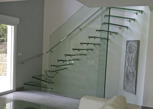 escalera en L