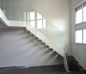 escalera en L