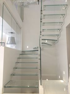escalera en U