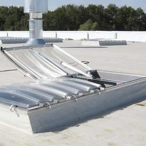 trampilla de ventilación de metal