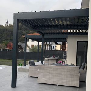 pérgola adosada