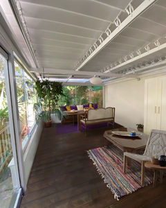 pérgola adosada