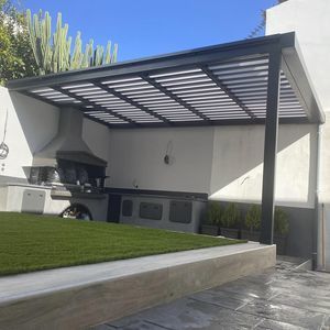 pérgola adosada