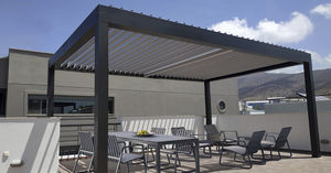 pérgola adosada