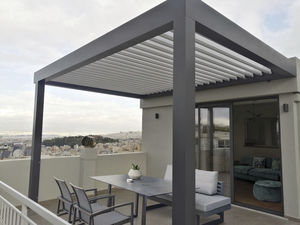 pérgola adosada