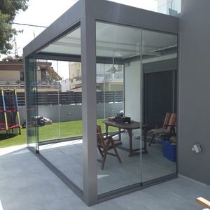 pérgola adosada