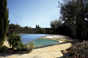 cubierta para piscina baja