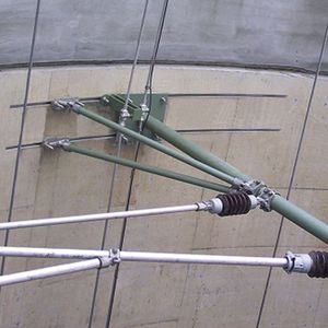 sistema de fijación de acero inoxidable