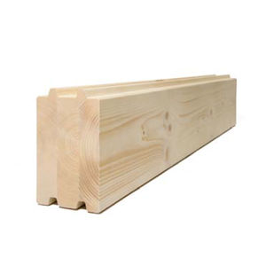 tronco de madera laminada encolada
