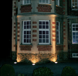 luminaria empotrable de suelo / LED / fluorescente compacta / halógena