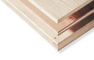 panel estructural de madera laminada encolada