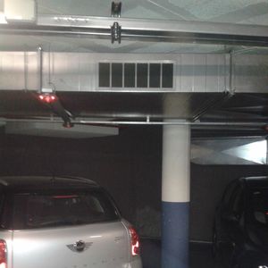 rejilla de ventilación de acero galvanizado / rectangular / para el suministro y el retorno de aire / calefactora