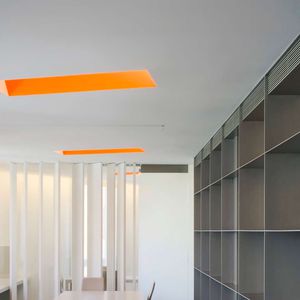 rejilla de ventilación de aluminio / lineal / para el suministro y el retorno de aire