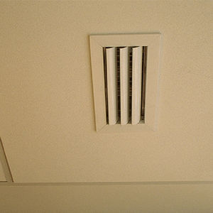 rejilla de ventilación de aluminio / rectangular / calefactora
