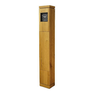 mueble bar con reloj integrado