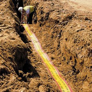sistema de protección de cables de material plástico