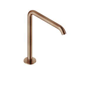 caño para lavabo de metal