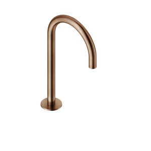 caño para lavabo de acero inoxidable