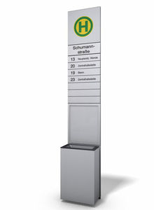 panel indicador de exterior