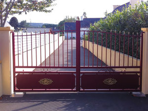 portón abatible